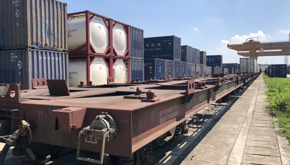 STANDARD: Chassivogner er vanlig for disse togransportene.