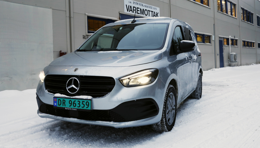 VAN OF THE YEAR 2022: Nye Mercedes-Benz Citan viser gode vinteregenskaper i vår første lille test bak rattet.