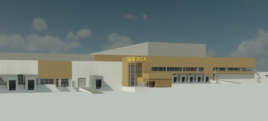 Ikea bygger lager i Vestby for over én milliard kroner