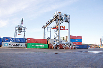 Containerrekord og ny havneterminal for Borg Havn