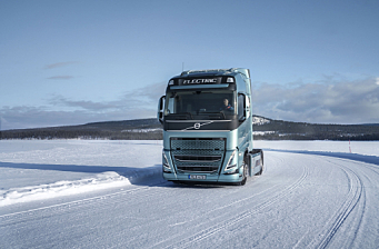 Volvos el-lastebiler får bedre akserasjon på glatt føre