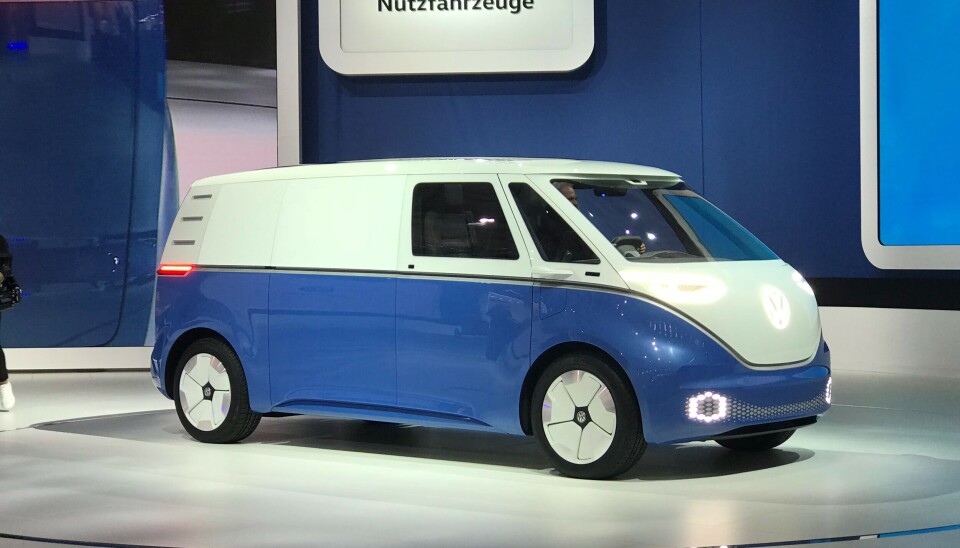 IAA 2018: Slik så konseptbilen som ble vist frem under nyttekjøretøymessen i Hannover i 2018 ut.