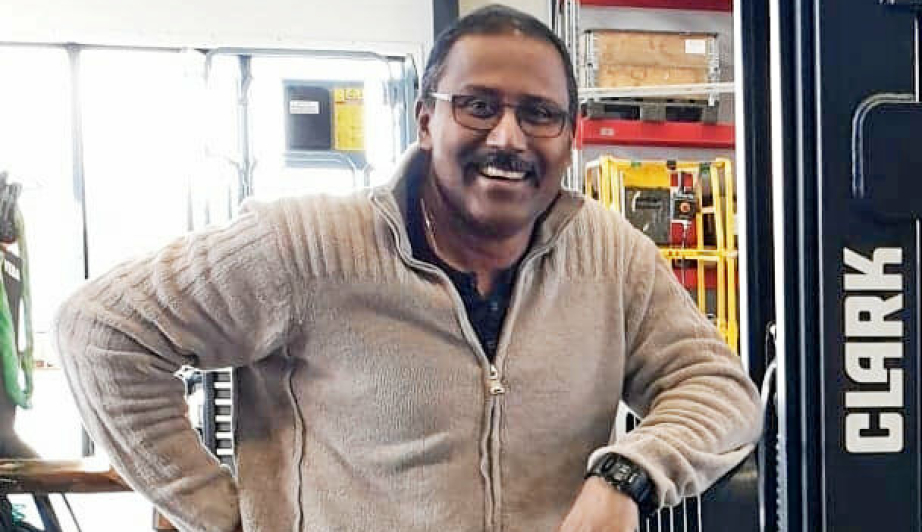 CEO i Truck Tek Thaya Arumairasa har fortsatt tro på Clark-agenturet, selv om pandemien har satt litt kjepper i hjulene for planene de første to årene.