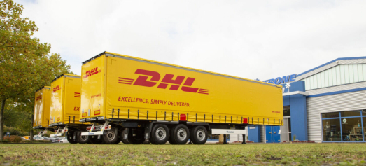 Skal levere 1009 trailere til DHL i Norden