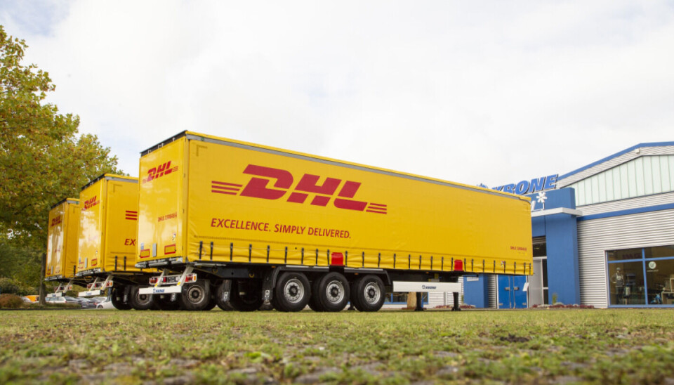Skal levere 1009 trailere til DHL i Norden