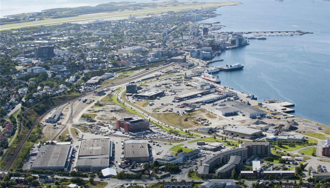 Terminalområdet i Bodø Havn skal moderniseres.