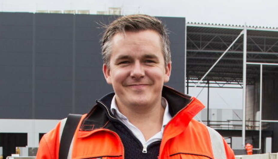 Ruben Krantz i Logicenters er glad for å ha sikret seg en attraktiv tomt i Moss.