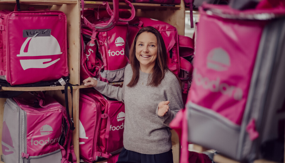 LEDER «JYPLINGEN»: Elisabeth Myhre i Foodora satser på å ta markedsandeler i logistikkmarkedet i løpet av 2022. LEDER «JYPLINGEN»: Elisabeth Myhre i Foodora satser på å ta markedsandeler i logistikkmarkedet i løpet av 2022.