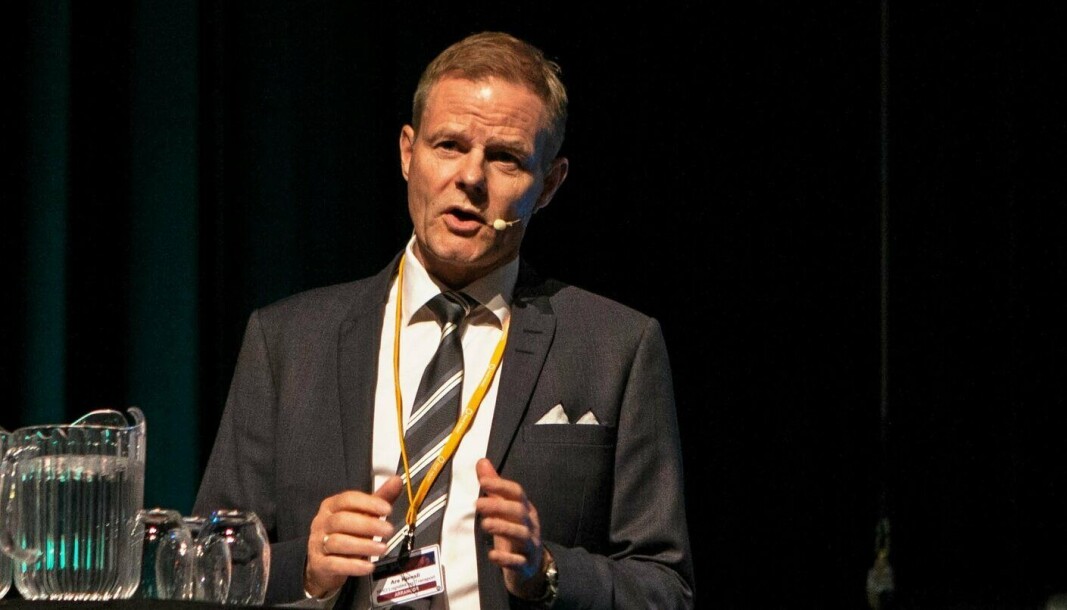 NHO LT-sjef Are Kjensli frykter økte strømpriser kan torpedere den positive utviklingen for skinne-godset. NHO LT-sjef Are Kjensli frykter økte strømpriser kan torpedere den positive utviklingen for skinne-godset.