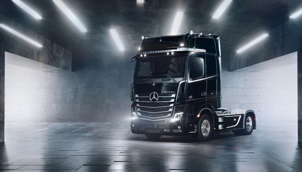 BEGRENSET ANTALL: Nye Actros L Driver Extent+ vil kun bli produsert i 150 eksemplarer