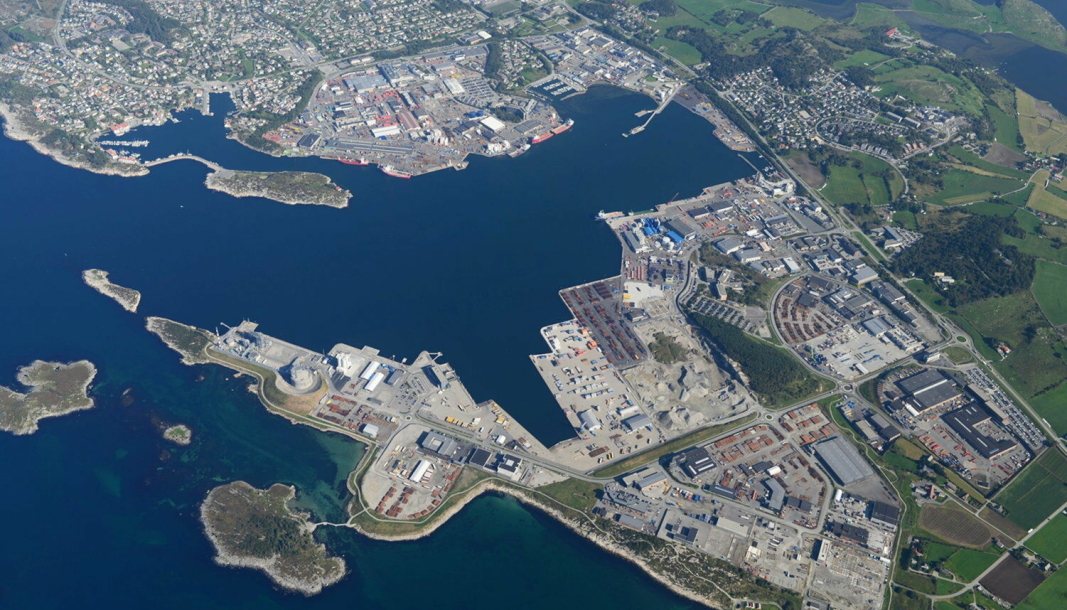 Risavika rett syd for Stavanger er et viktig nasjonalt knutepunkt.