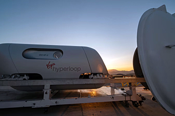 Hyperloop dropper passasjerer