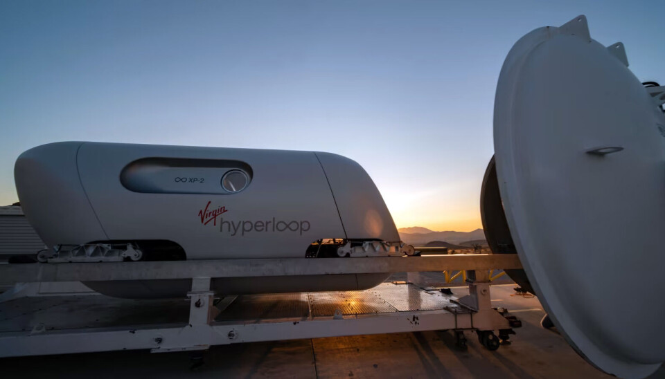 Hyperloop dropper passasjerer