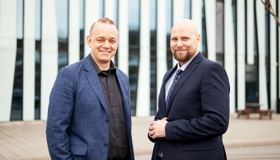 KONFERANSEGENERALER: Øyvind Ludt og Glenn Lund er ansvarlige for den nye konferansen «Logistikk 2022» på Vika kino i Oslo (innfelt). Ludt og Lund er henholdsvis redaktør i Moderne Transport og redaktør med ansvar for økonomi og ledelse i Logistikk Inside.