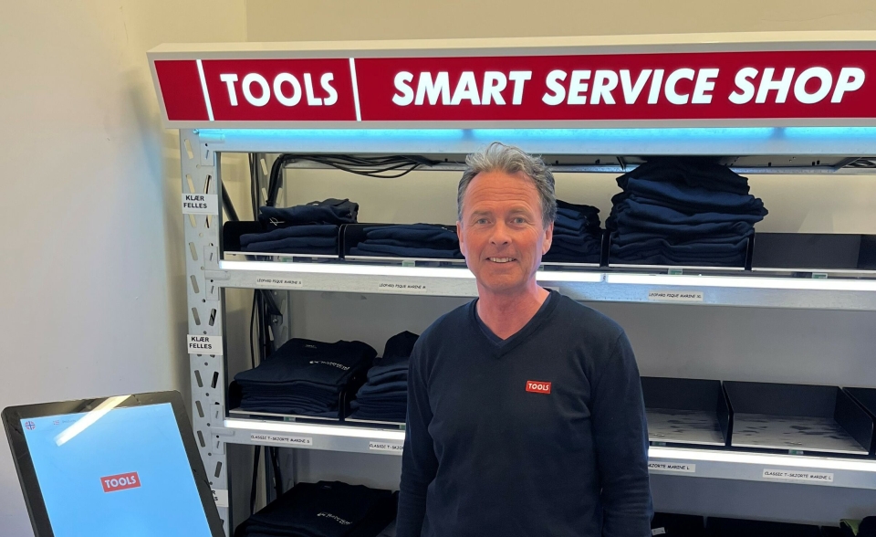 Albert E. Olsen, prosjektleder for leveringsløsninger i Tools og selskapets Smart Service-løsning.