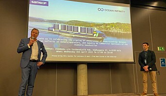 <span class=" italic" data-lab-italic_desktop="italic">Samskips Are Gråthen fant Nor-Shipping som et naturlig sted å kunngjøre at verdens første hydrogendrevne containerfartøy realiseres og blir til virkelighet.</span> <span class=" italic" data-lab-italic_desktop="italic">Samskips Are Gråthen fant Nor-Shipping som et naturlig sted å kunngjøre at verdens første hydrogendrevne containerfartøy realiseres og blir til virkelighet.</span>