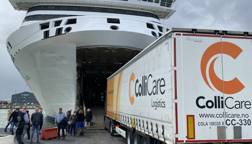 ColliCare var blant logistikkselskapene som var med på den første reisen fra Nederland.
