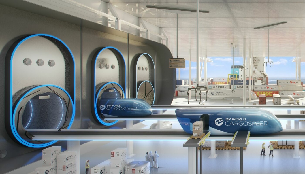 Virgin Hyperloop satser på magnetisk levitasjon og transport av gods i inntil 1200 km/h.