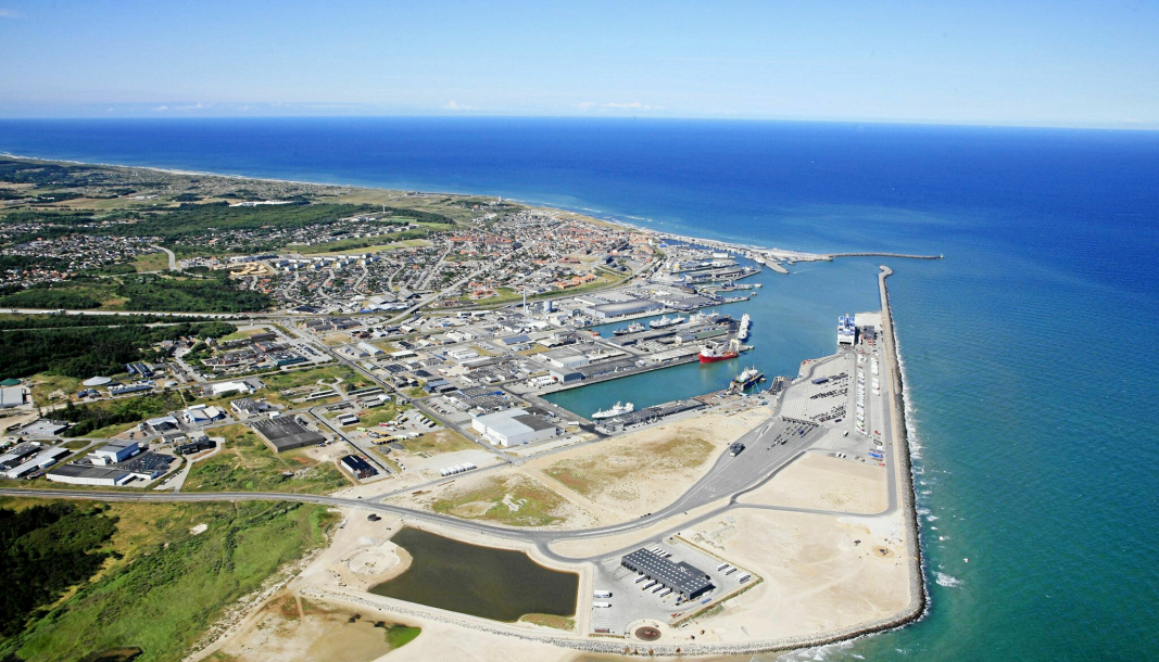 Hirtshals Havn er en viktig havn for norske transportører, og opplevde god vekst i 2021.