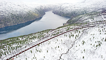 Åpner for godstog fra Narvik til New Dehli