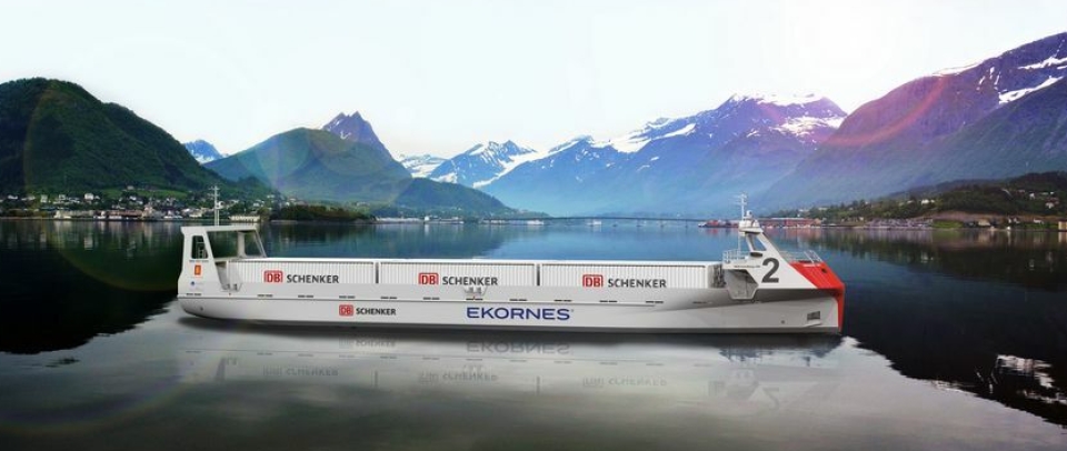 Autonomt skip mellom Sykkylven og Ålesund