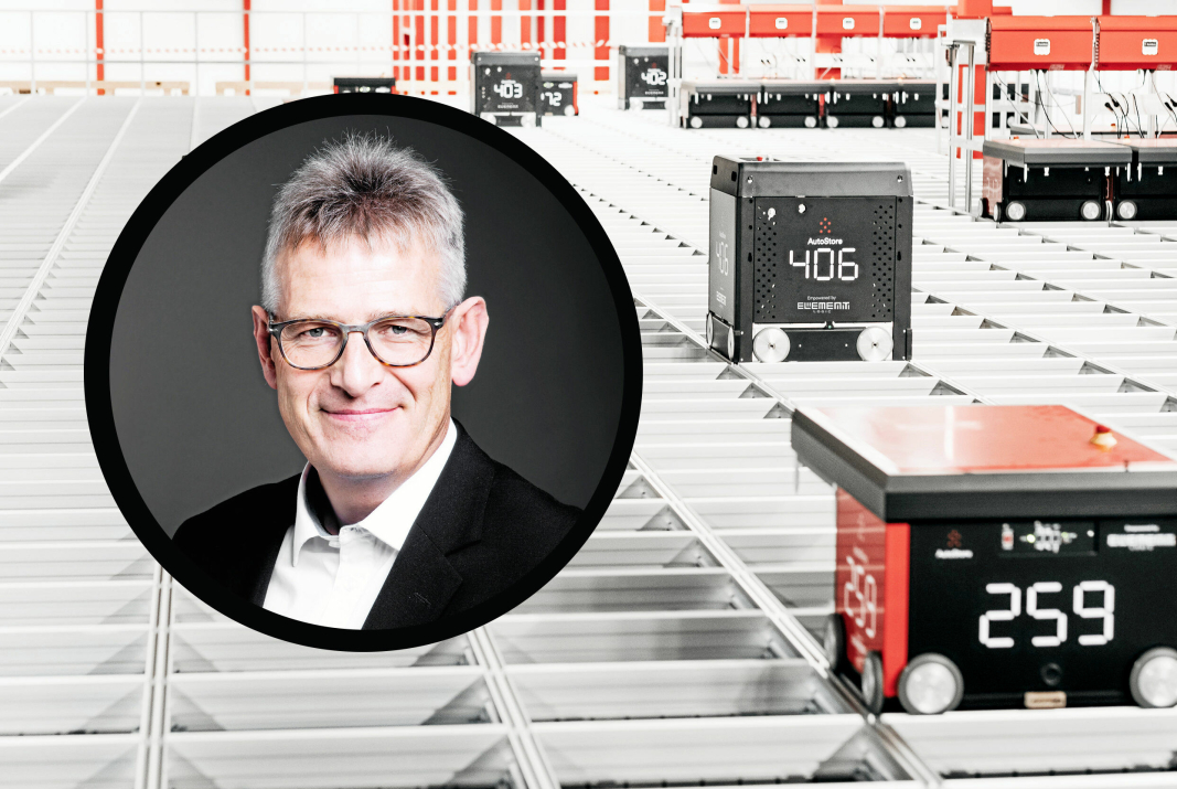 SOLID START: Karl Johan Lier, administrerende direktør i AutoStore, la frem solide tall for første kvartal.