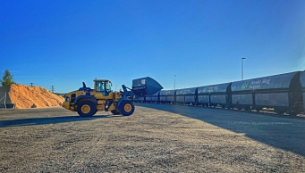 Ny godsterminal i Larvik fjerner hundrevis av tømmerbiler gjennom Oslo