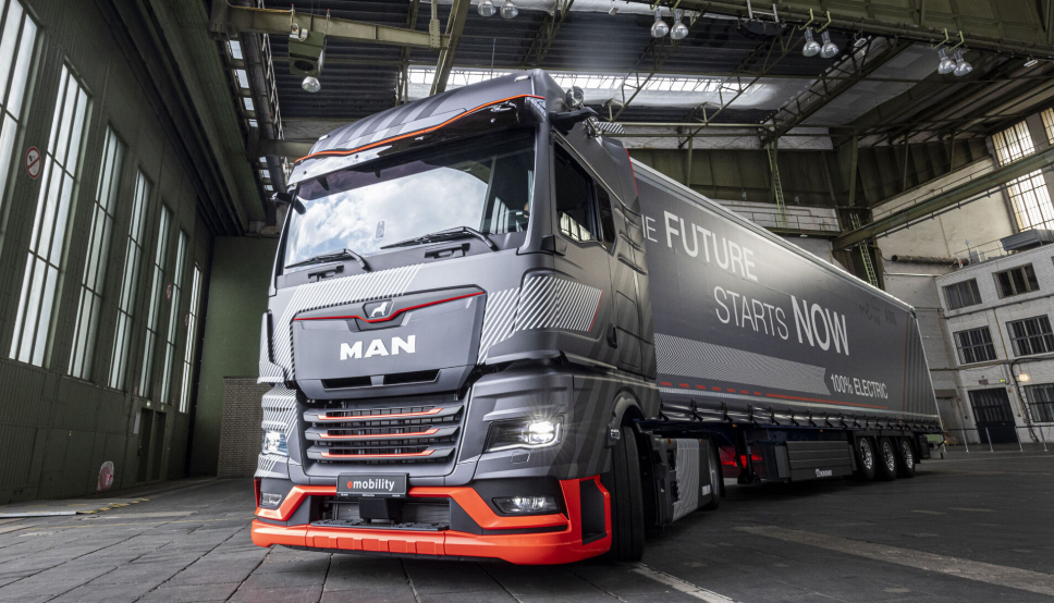 MANs nye elektriske lastebil kommer på markedet i 2024, med ladehastighet og rekkevidde i en ny divisjon.