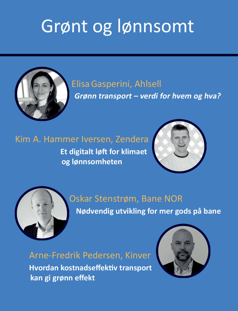 På konferansen Logistikk 2022 på Vika Kino 31 mai, vil et av temaene være hvordan det er mulig å kutte utslipp og samtidig beholde lønnsomhet. Klikk på bildet for å se komplett program og bestille din billett.