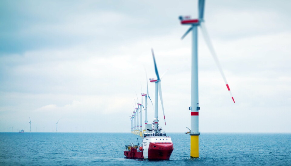 Nordsjøen blir et satsingsområde for havvind.
