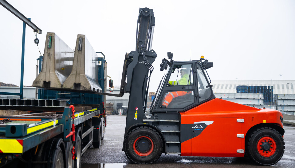 STORT PÅ STRØM: Linde kan nå levere elektriske alternativer helt opp til 18 tonn.
