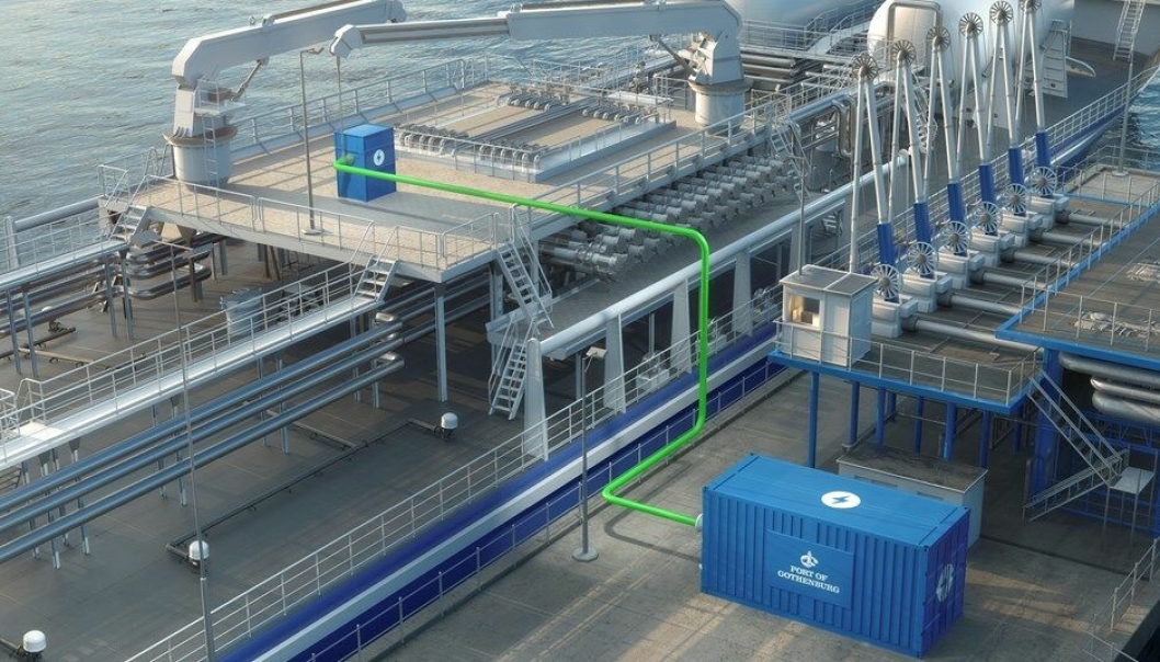 Göteborg Hamn jobber med løsning for el-forsyning til tankfartøy.