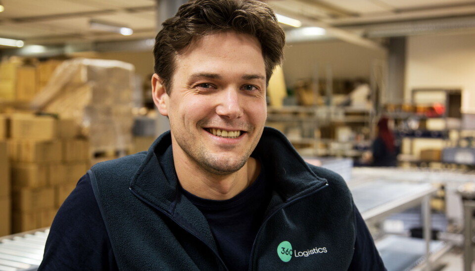 Daglig leder Gustav Jebsen i 360 Logistics.