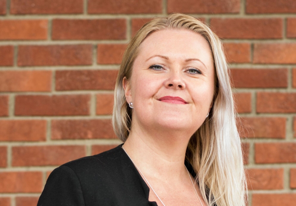 Bente Huse er medeier og daglig leder i Scanfreight AS, og gleder seg til å flytte til flunkende nye lokaler i slutten av 2023.