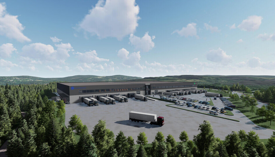 Scanfreight skal leie den ene delen av nybygget i Drøbak, mens 360 Logistics skal ha den andre. Scanfreight skal leie den ene delen av nybygget i Drøbak, mens 360 Logistics skal ha den andre.