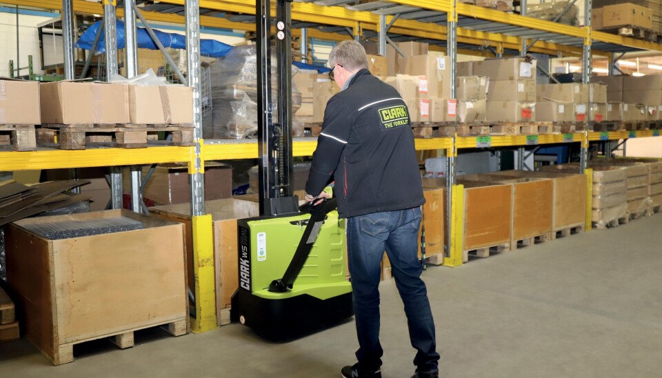 Ny pallestabler fra Clark