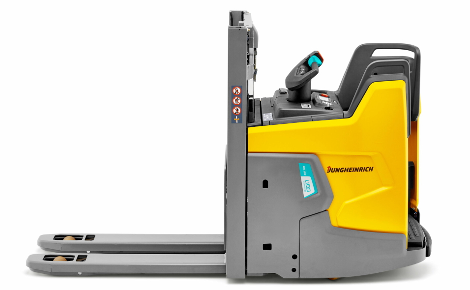 Jungheinrich ERD 220i er en ekstremt kompakt pallefrakter.