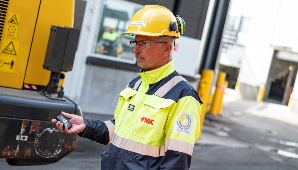 GLEDER SEG: HMS-sjef hos DuPont Nutrition Norge, Karl Johan Bygnes, gleder seg til å komme i gang med Linde Safety Guard.