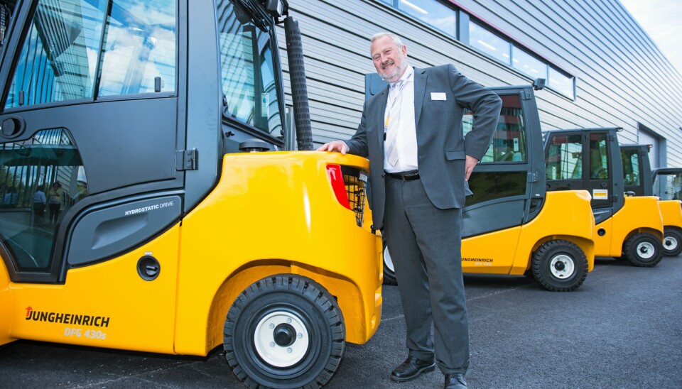 Arne Husborn gikk nylig over i pensjonistenes rekker, og kan si seg godt fornøyd med fjorårets innsats for Jungheinrich Norge.