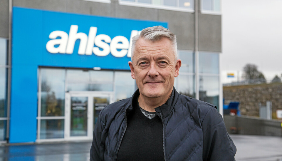 HALV STILLING: Gjert Ingebrigtsen trapper ned til halv stilling som sjef for logistikkplanlegging i Ahlsell.