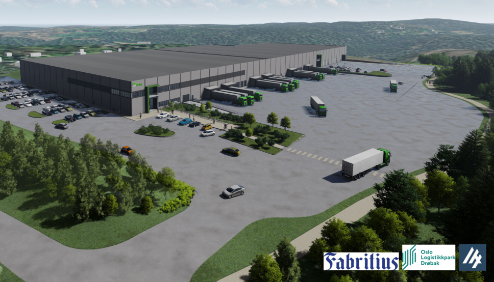 Bring Warehousing skal leie 10.000 kvadratmeter i bygget, som er på totalt 16.000 kvadratmeter.