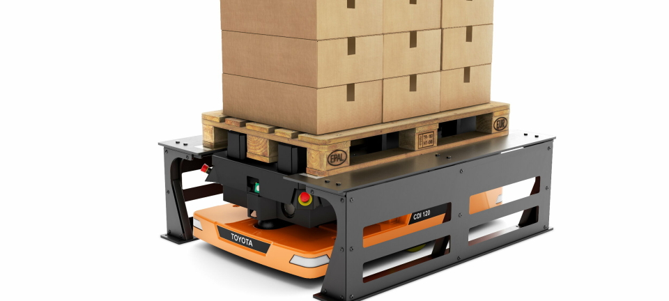 Første Toyota bygget som AGV fra bunn