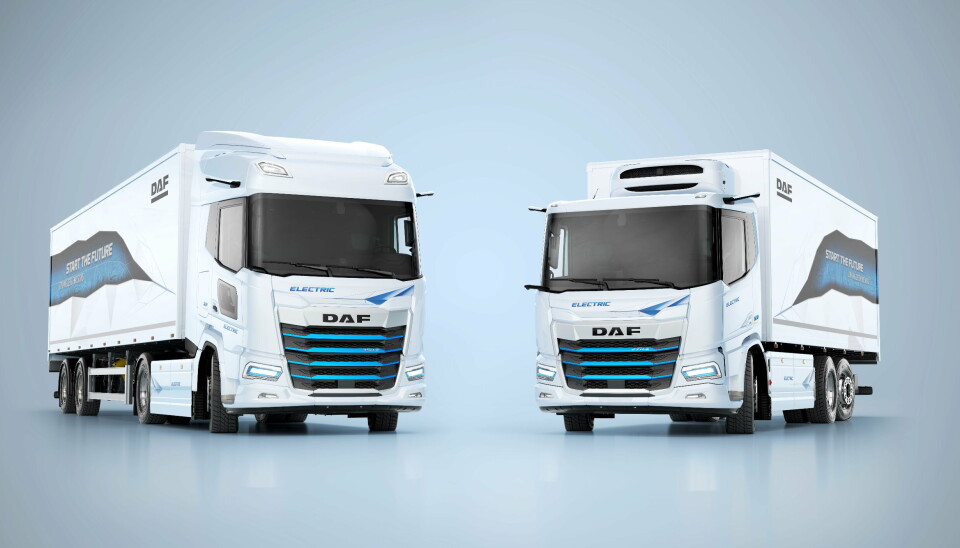 DOBBEL: DAF lanserer både nye XD og XF med elektriske drivlinjer under IAA. DOBBEL: DAF lanserer både nye XD og XF med elektriske drivlinjer under IAA.