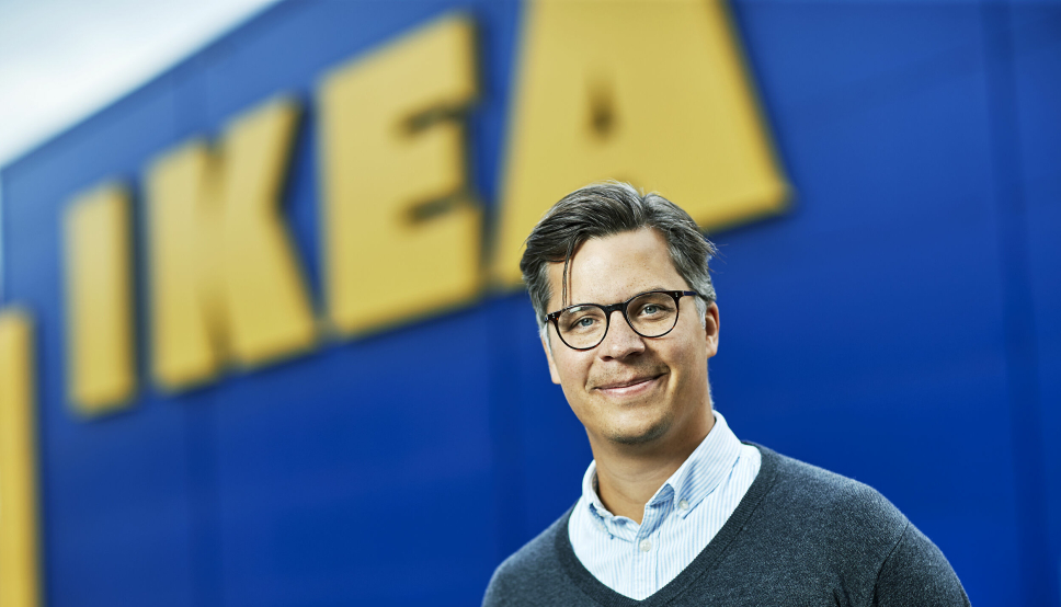 Direktør for Ikea Norge, Carl Aaby, gleder seg til å levere raskere hjemlevering fra neste sommer.
