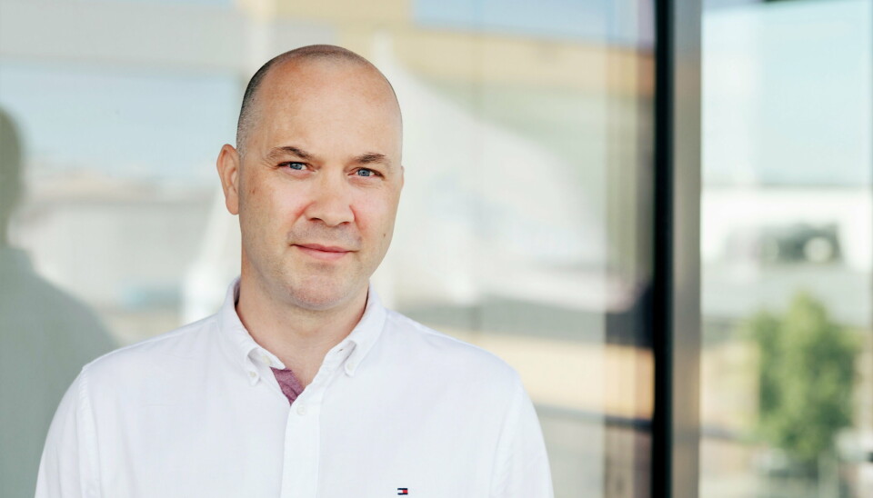 Torgeir Hjertaker i Denofa fortviler over statsbudsjettet. Torgeir Hjertaker i Denofa fortviler over statsbudsjettet.
