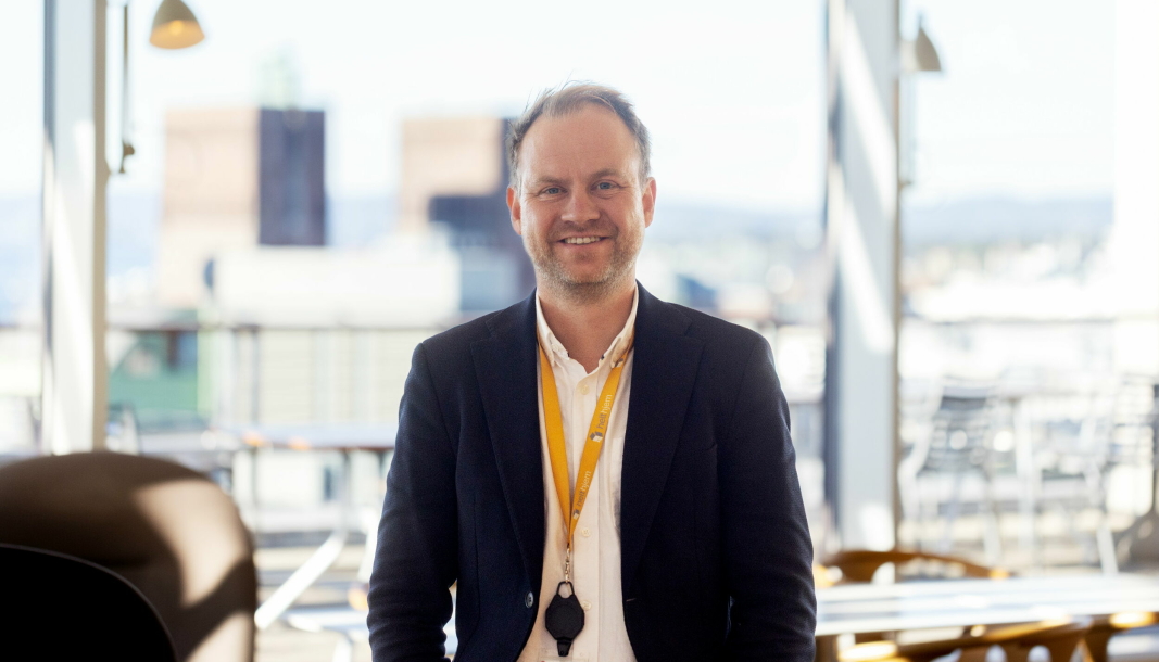 BRUKT ØKER: Anders Lunde Angen, CEO i Helthjem, tror det ligger et stort potensial i å legge til rette for utveksling av produkter mellom privatpersoner.