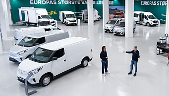 RSA åpner Europas største varebil-senter i Oslo