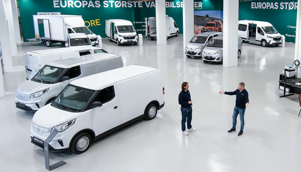 RSA Bil kan tilby både romslige lokaler og stort utvalg av varebiler på Ensjø.