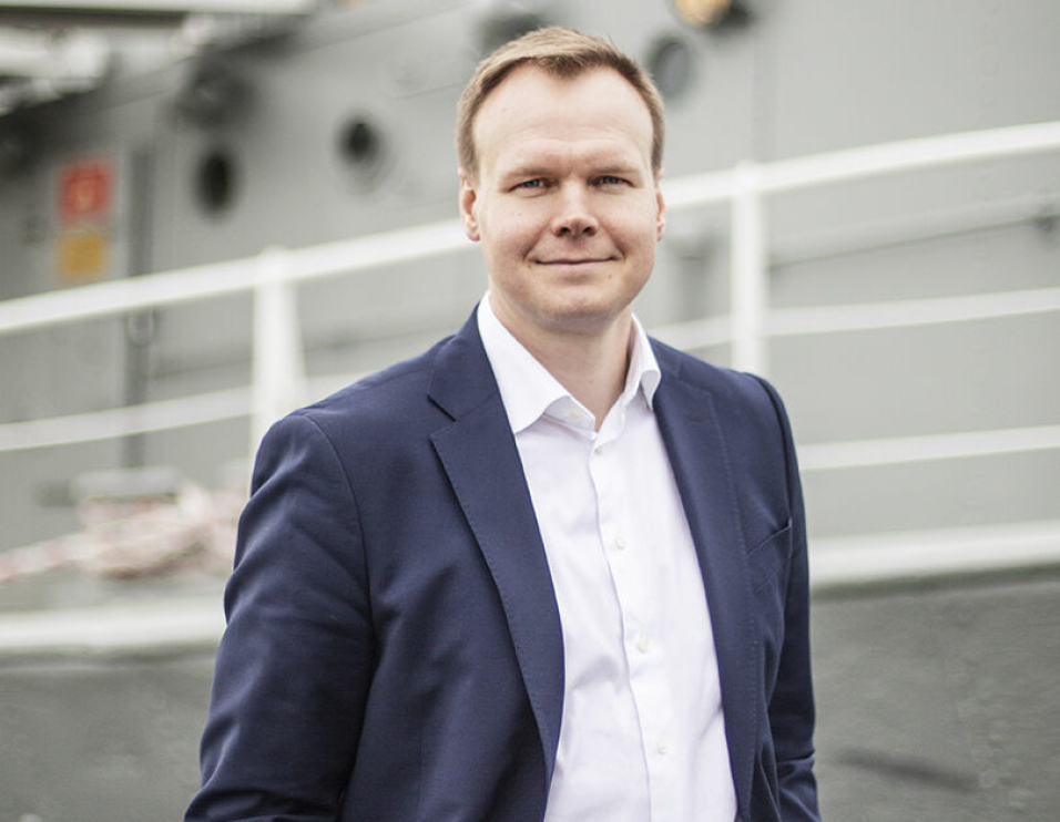 André Risholm, grunnlegger og CEO i Amon Maritime.