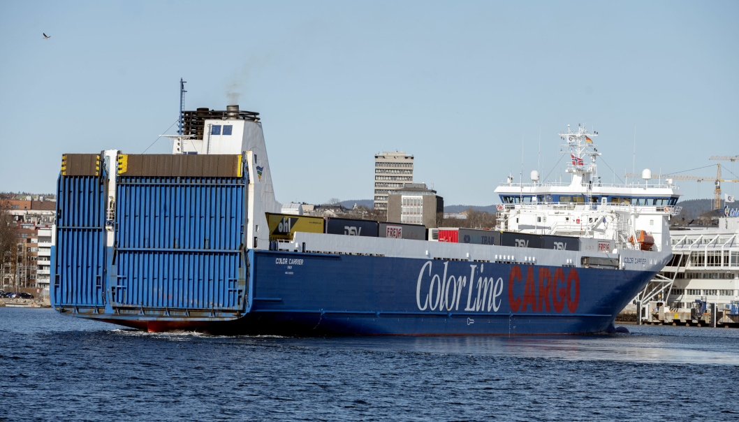 Color Carrier har gått i rute mellom Oslo og Kiel siden 2019.